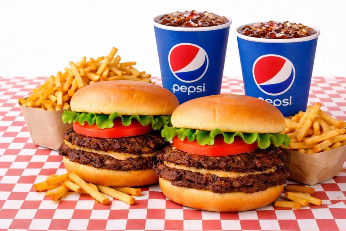 2 Can Dine Cheeseburger Meal Deals