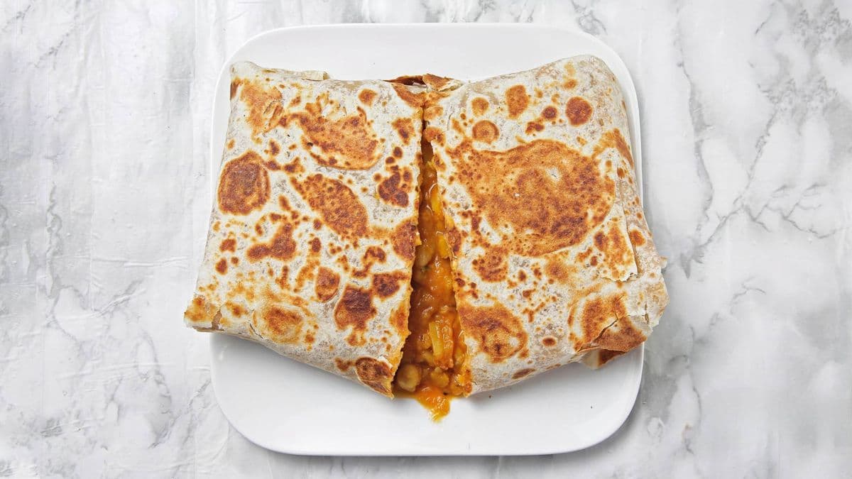 Channa Curry Roti