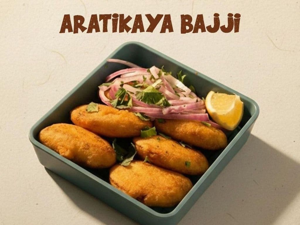 Aratikaya Bajji (6-8 Pcs)
