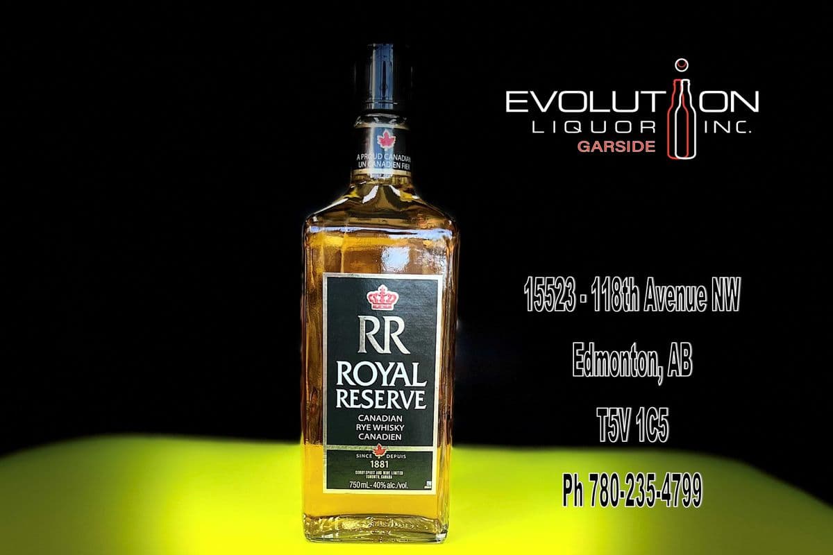 Royal Reserve Canadian Rye Whisky 0750G (1 x 750 ml Glass Bottle)