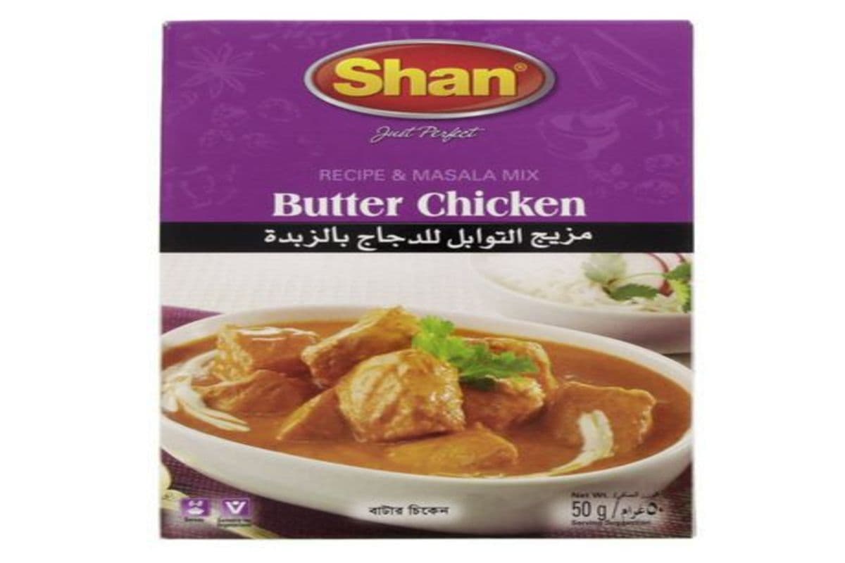 Shan Butter Chicken Recipe and Masala Mix (50 g)