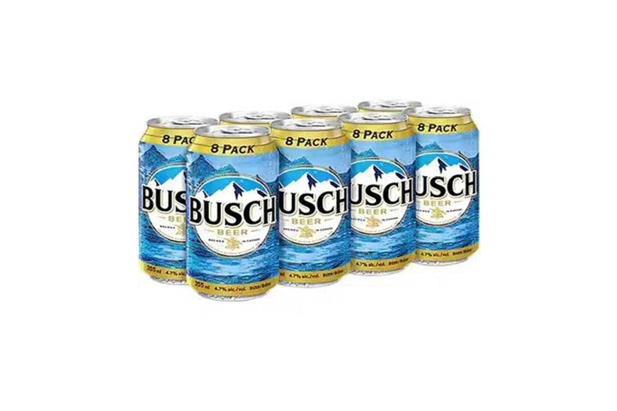 756098. BUSCH LAGER (8 x 355ML (CANS))