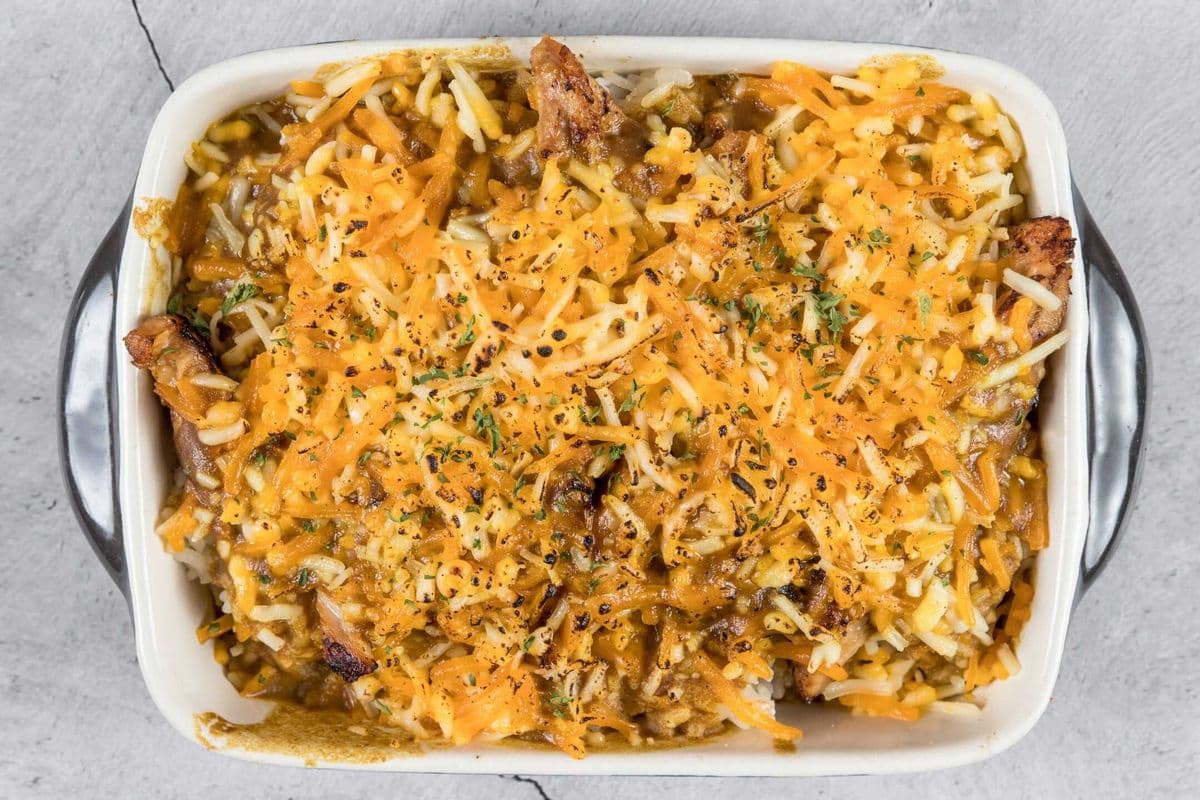 Un33 Curry Chicken with Cheese on Rice 咖喱鸡扒芝士焗饭
