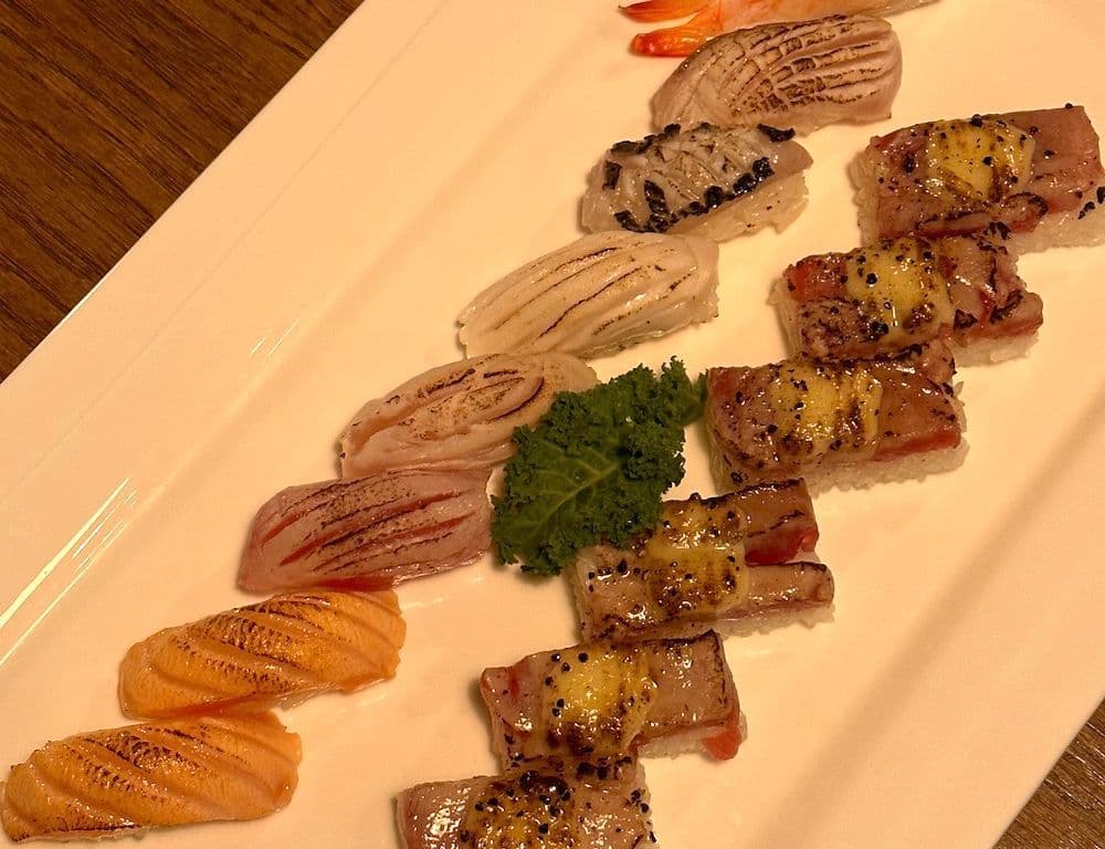(signature) Aburi Sushi Dinner