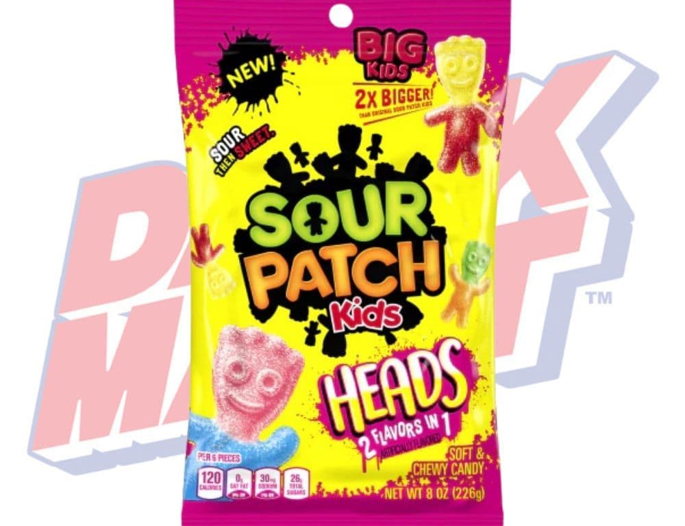 Sour Patch Kids Big Heads - 8oz