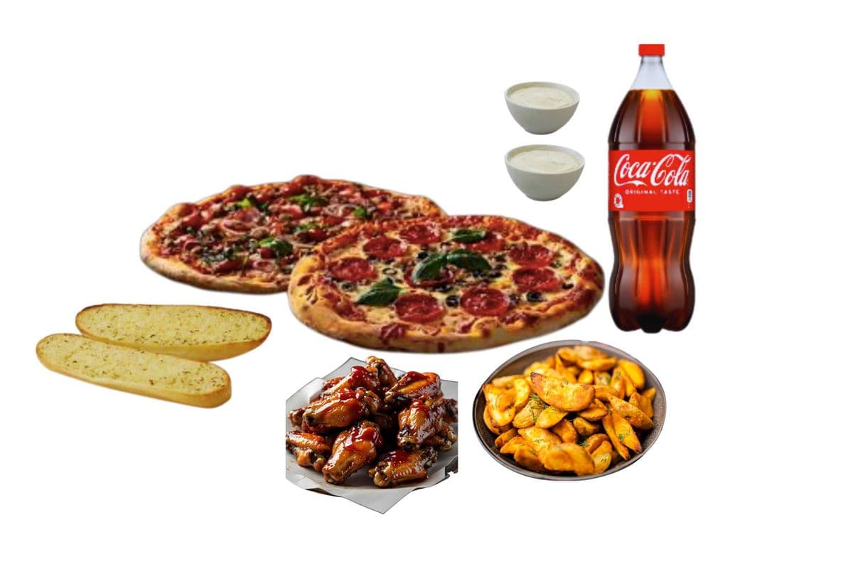 Two Large Pizza Family Combo