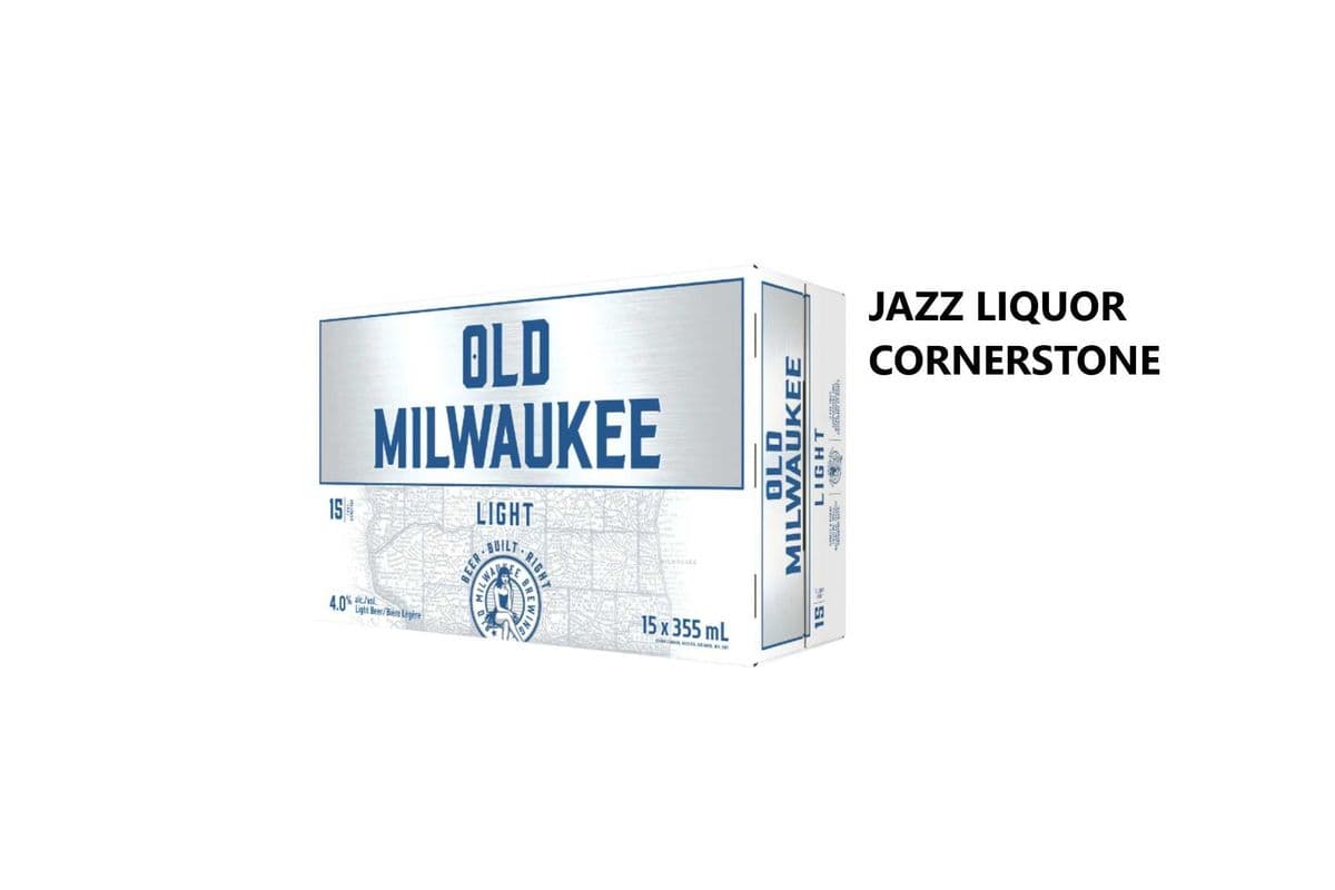 OLD MILWEAUKEE LIGHT CANS (1 x 15×355ML )