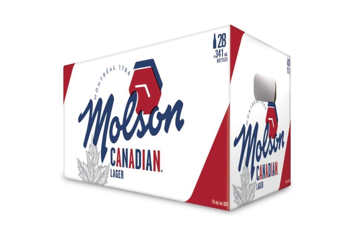 MOLSON CANADIAN (28 BOTTLES) (28 x 341ML BOTTLE)