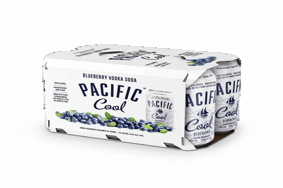 Pacific Cool Blueberry (4 x 355 mL)