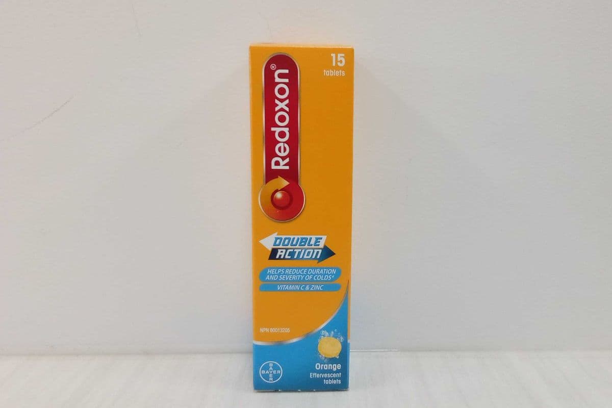 Redoxon Double Action Vitamin C+Zinc (15 Tabs)