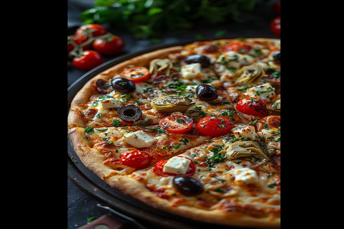 Mediterranean Pizza