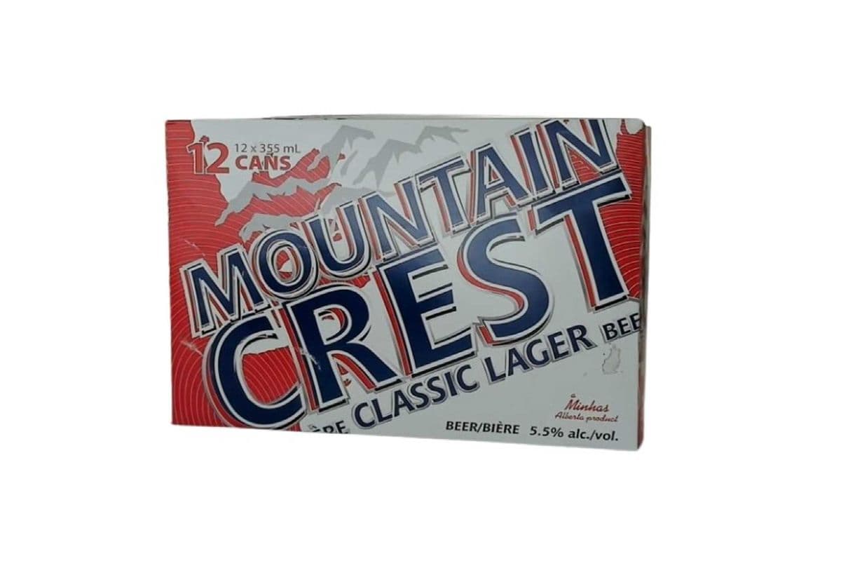 868715 - MOUNTAIN CREST LAGER (12 x 355ML (CANS))