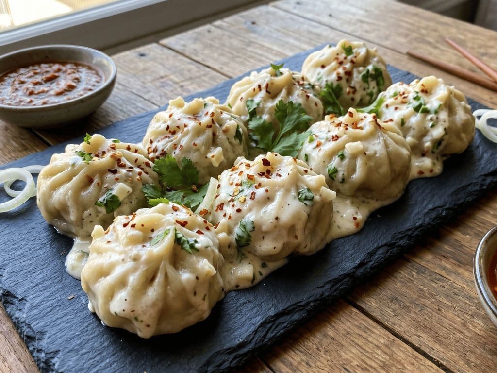 Chilli Cheese Momos
