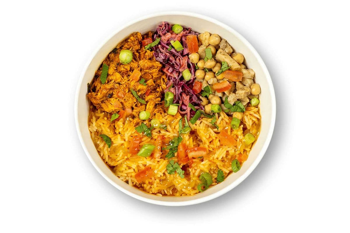 butter chicken bowl (484 Cal)