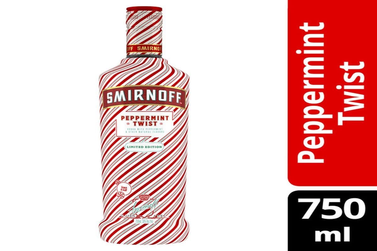Smirnoff Peppermint Vodka 750ML (1 x 750 mL)