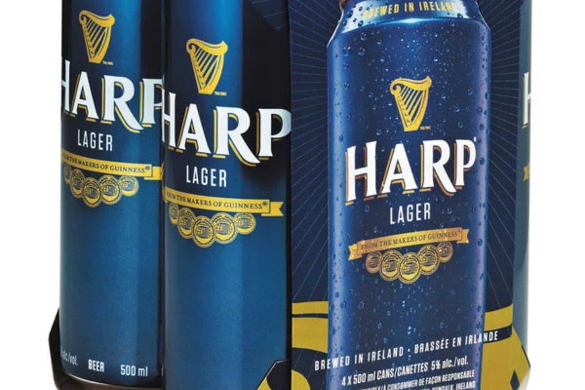 Harp Lager (4 x 500 ml Cans)