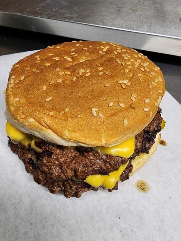 Smashed Double Burger