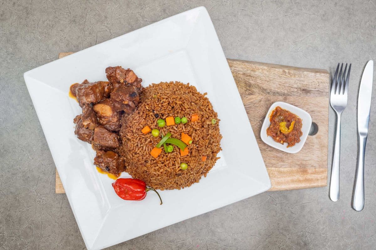 Joloff Rice (Beef)