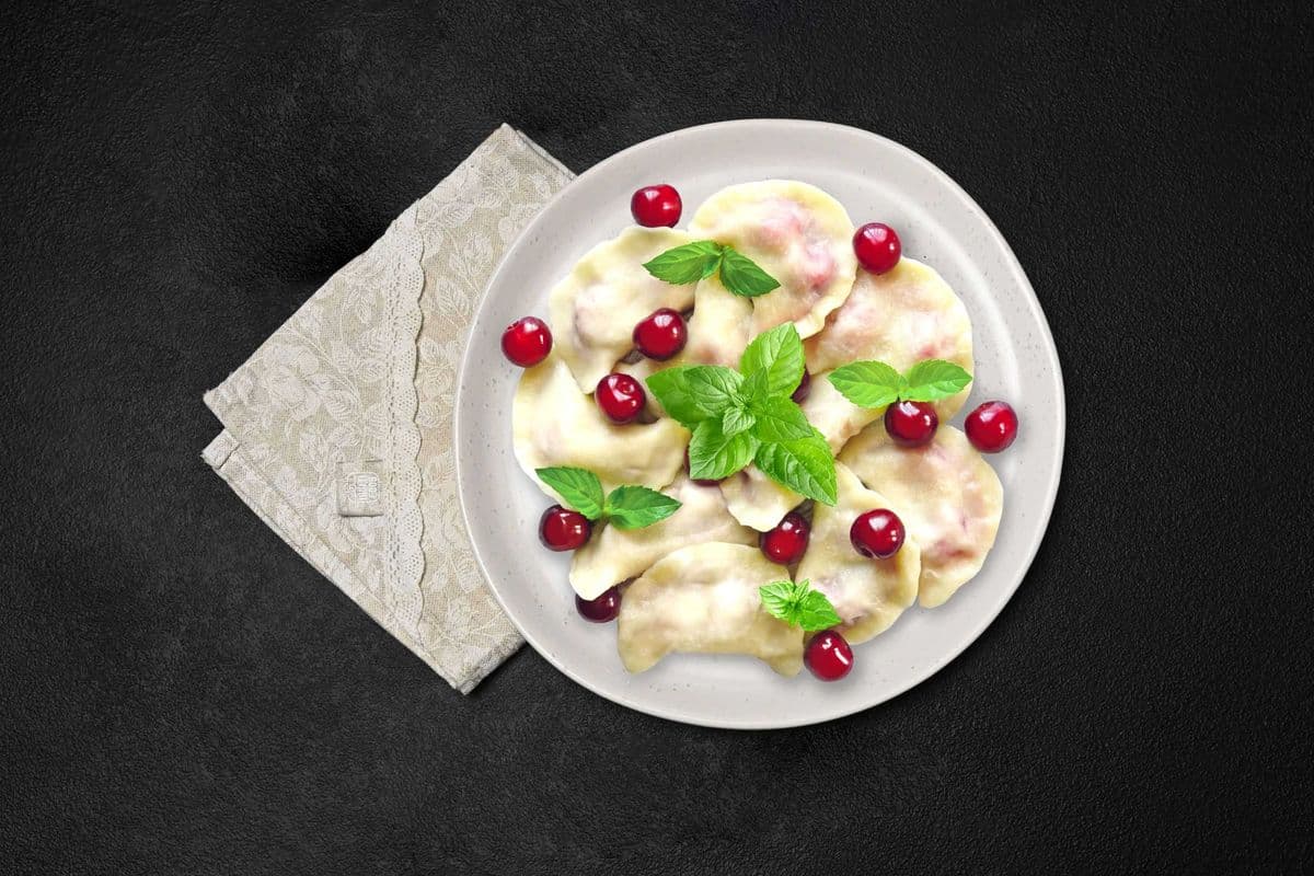 FROZEN Sour Cherry Perogies VEGAN (24 pcs)
