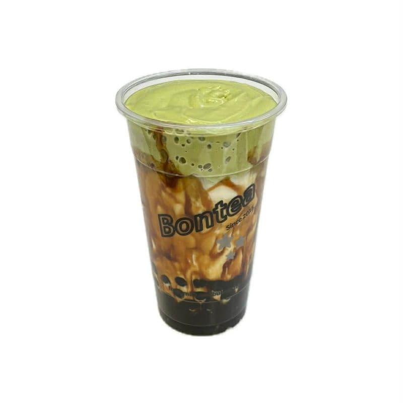 Pearls Brown Sugar Matcha Creama Latte / 抹茶黑糖珍珠拿鐵