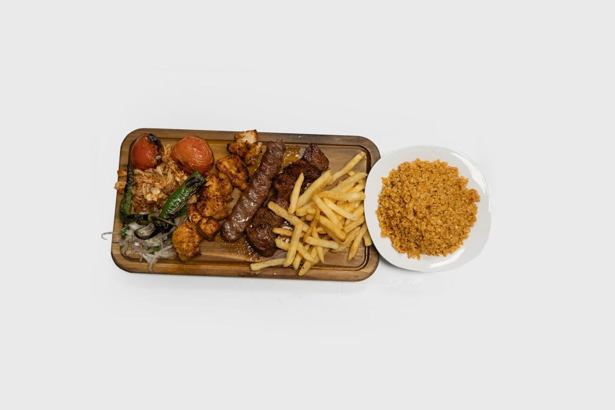 Assiette mixte kebab / Mixed Kebab Plate