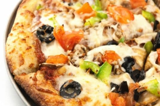 Small Garden Veggie Pizza