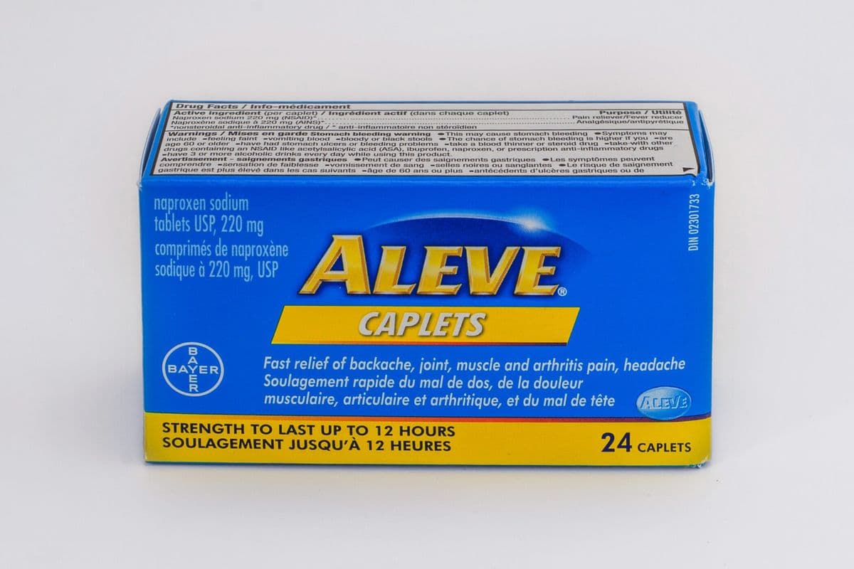 Aleve Naproxen Sodium Caplets (220mg 24s)