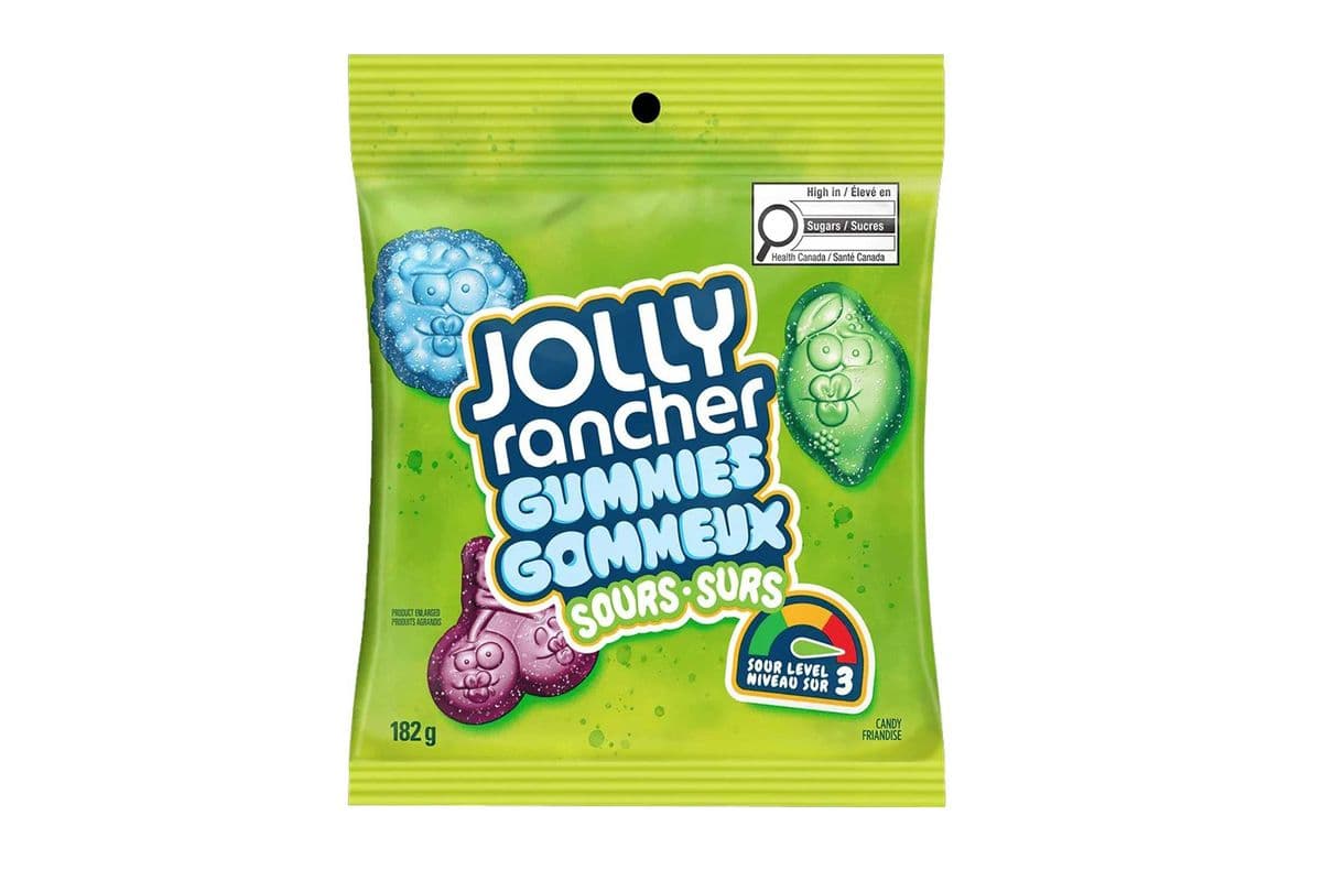 Jolly Rancher Gummies - Sours (Level - 3) (182 g)