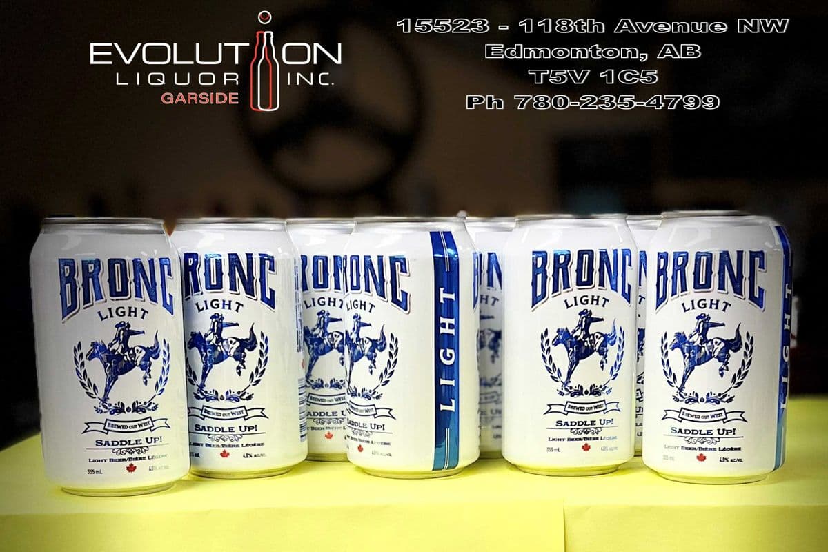 Bronc Light Beer C355-08 (8 x 355ml Can)
