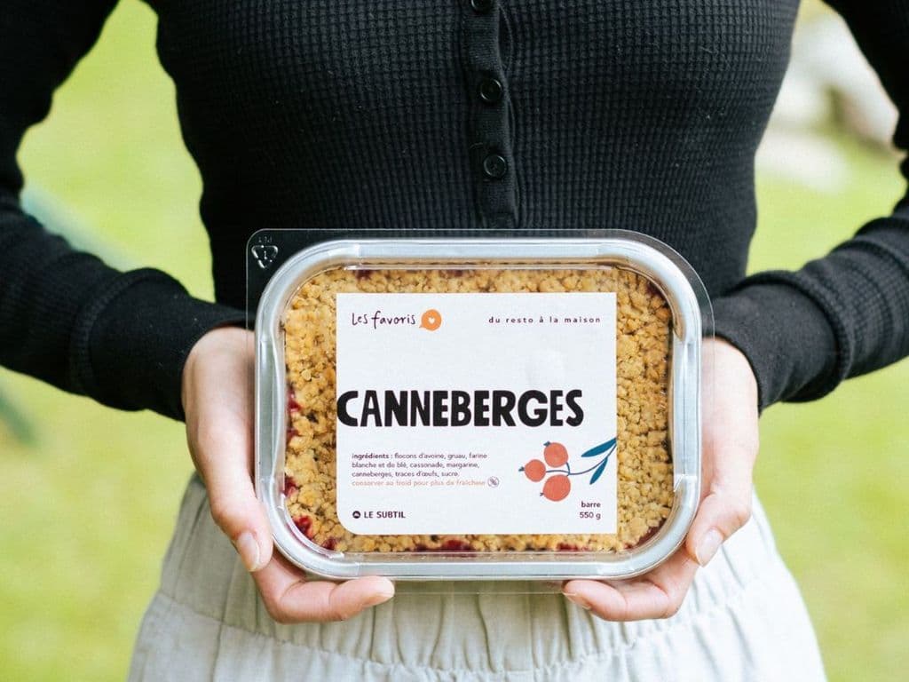 VRAC BARRE AUX CANNEBERGES 550G