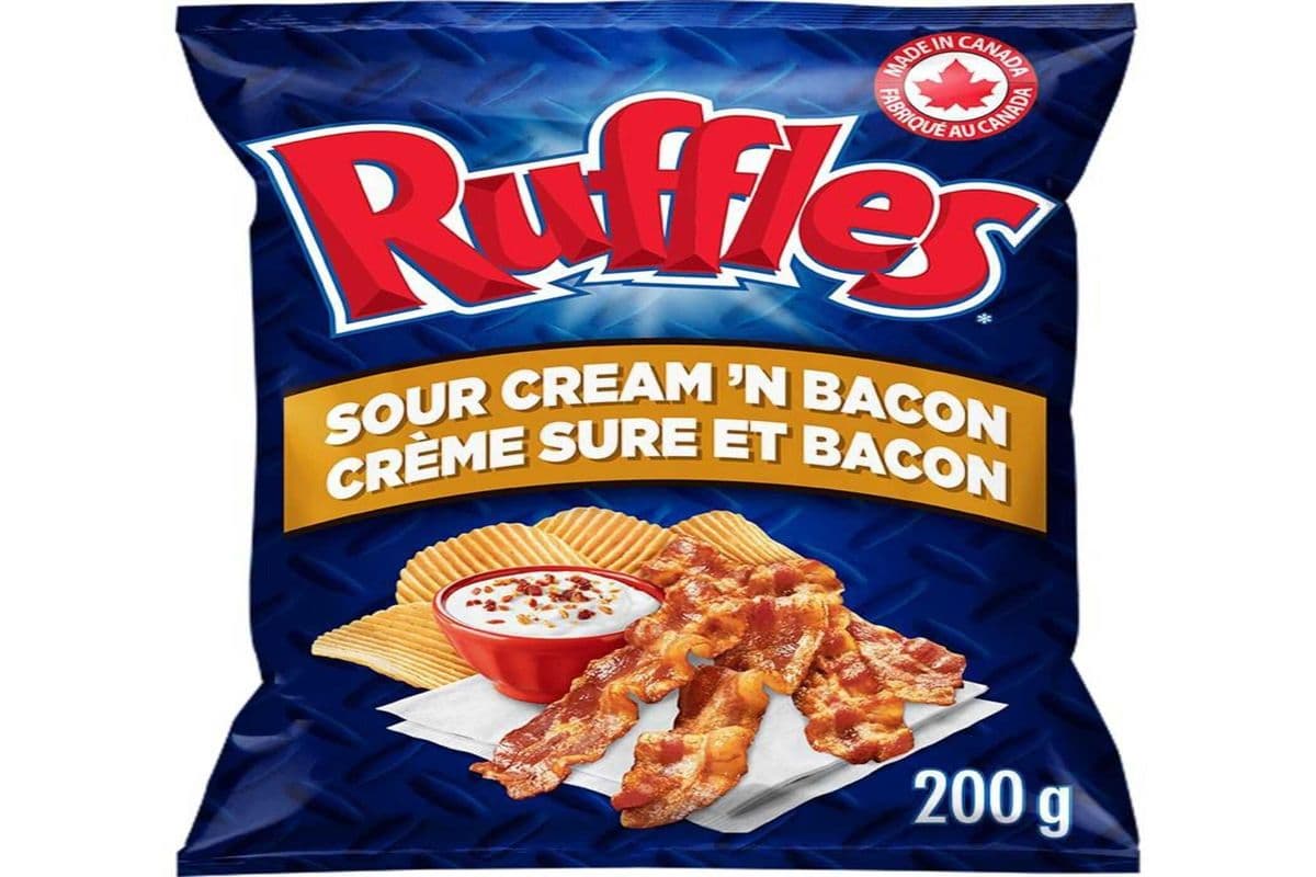 Ruffles Sour Cream and Bacon (200 g)