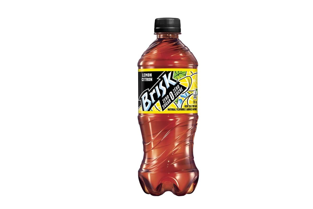 Thé glacé Zéro sucre Brisk® (côté)