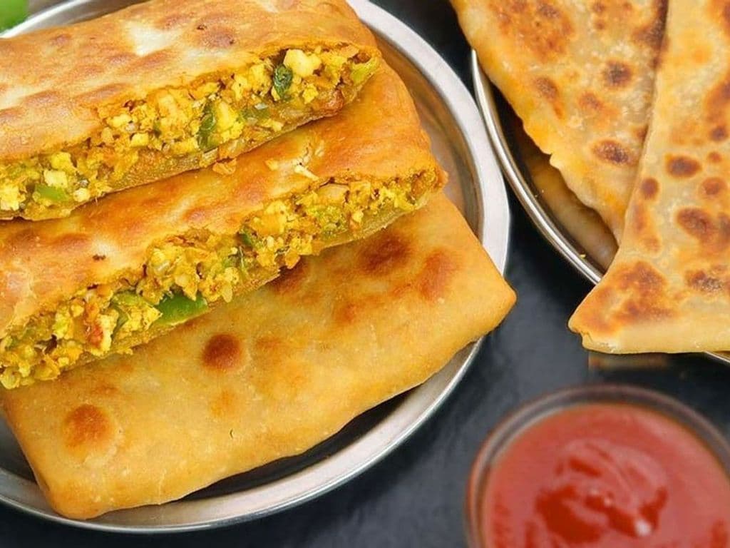 Mughlai Egg Paratha