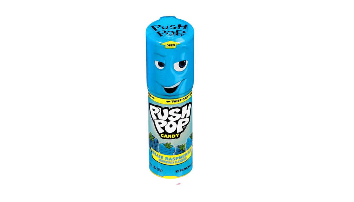Push Pop - Framboise Bleue / Blue Raspberry