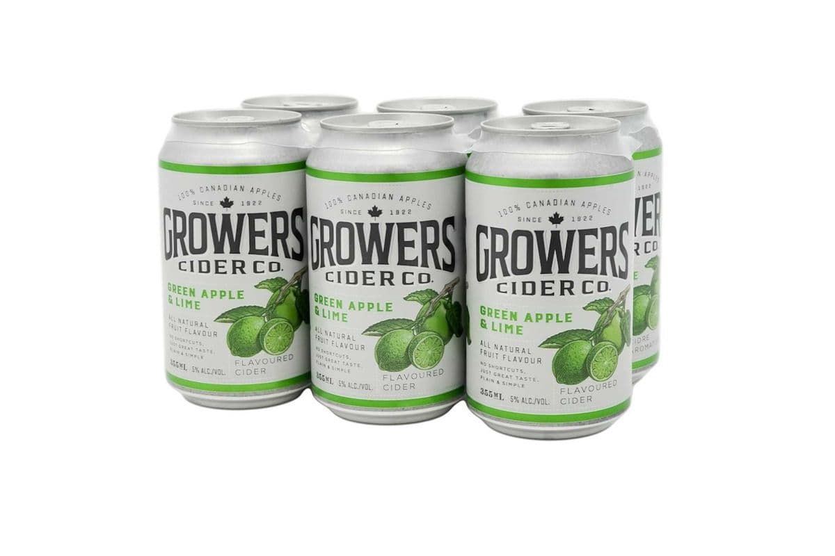 GROWERS GRANNY SMITH 6 CANS(355 ML) (1 x 355 ML)