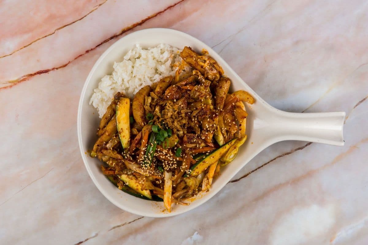 Spicy Chicken Donburi