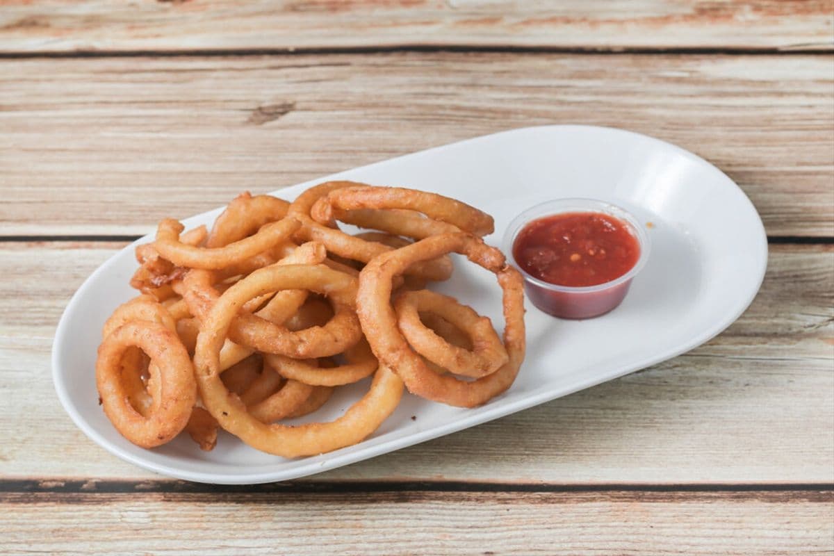 Onion Rings WITH HOME MADE FRESH HONEY DILL SAUCE