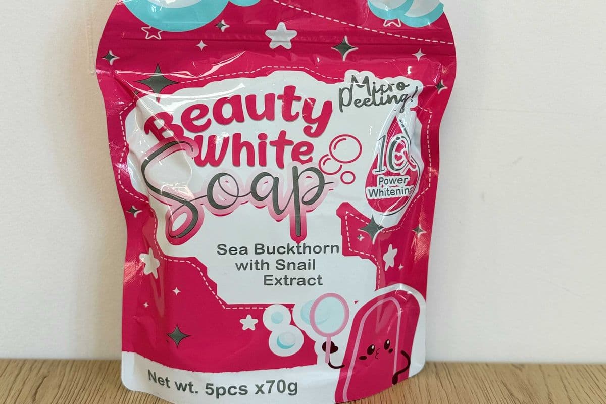 beauty white soap