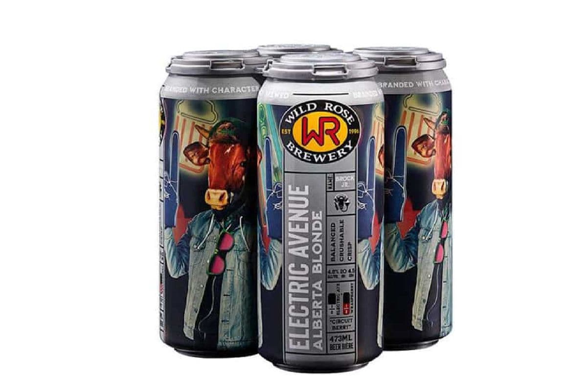 Wild Rose Electric Avenue (4 x 473 ml Cans)