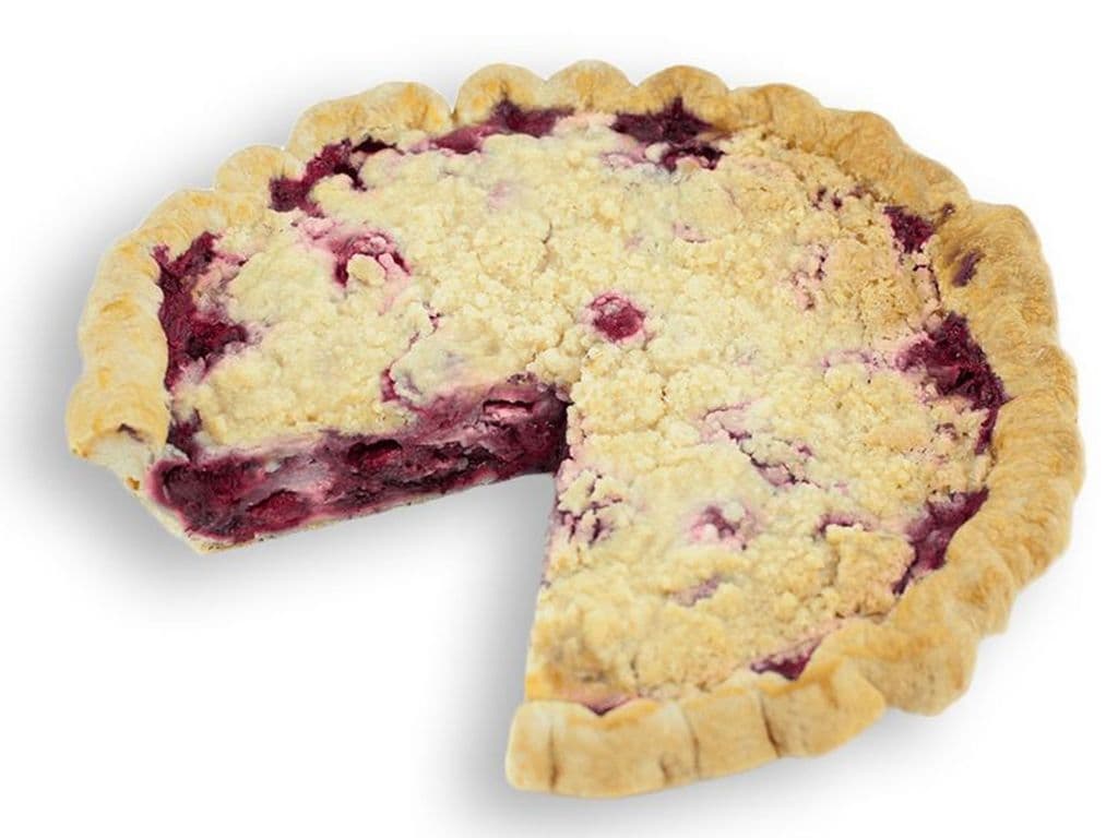 9" - Raspberry Cream Crumble