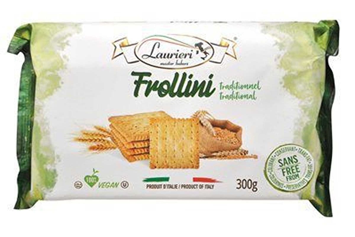 Frollini traditionnel vegan biscuits