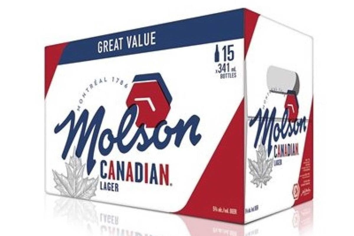 Molson Canadian (15 Bottles) Special (15 x 341 mL)