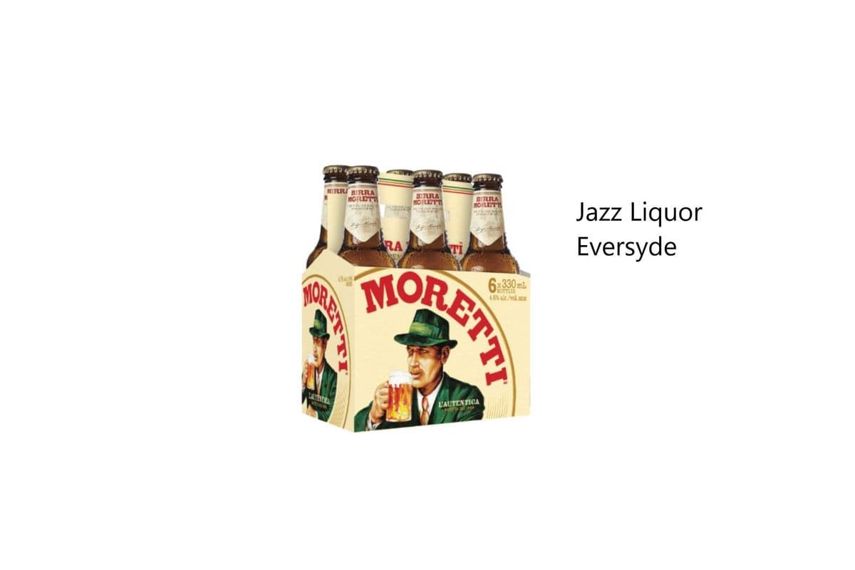 BIRRA MORETTI BOTTLES (1 x 6 x355 ML )
