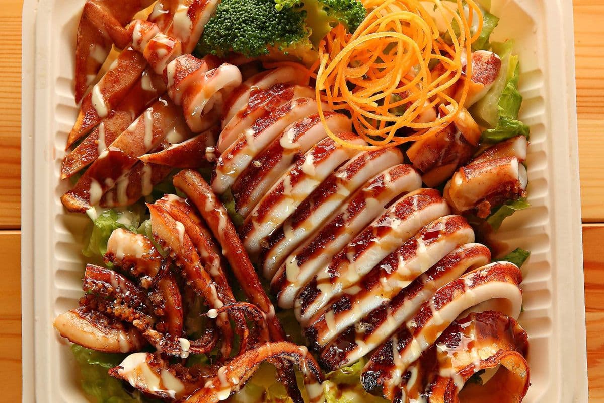 6. BBQ Squid