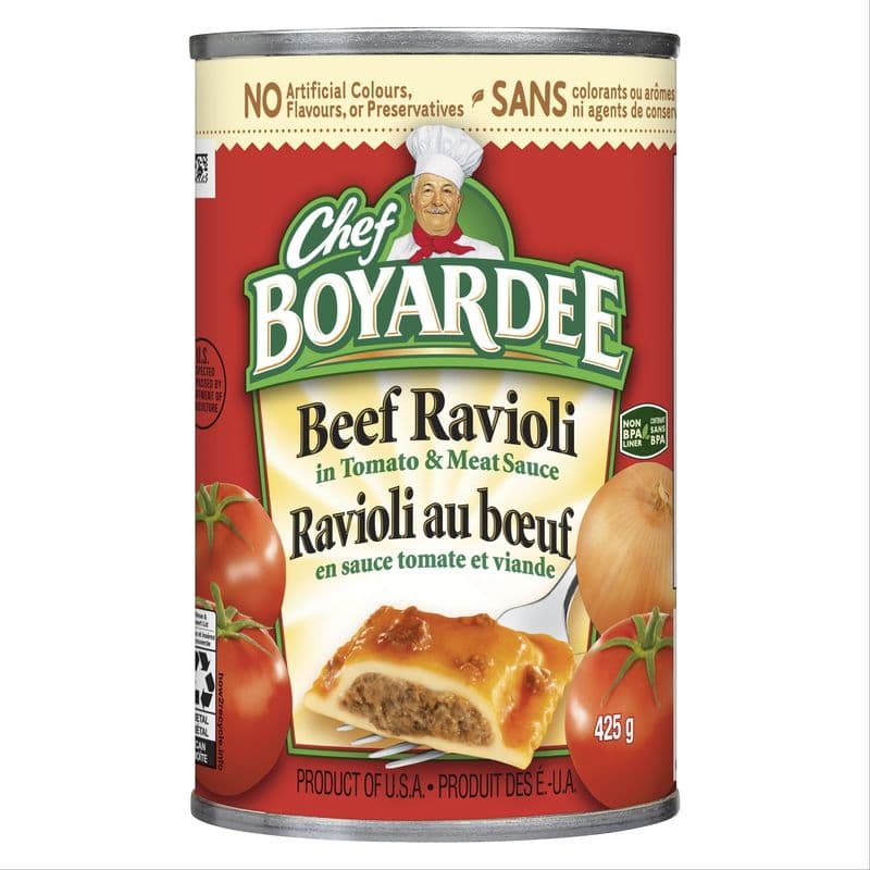 Chef Boyardee ravioli au boeuf / Chef Boyardee Ravioli Beef (425 g)