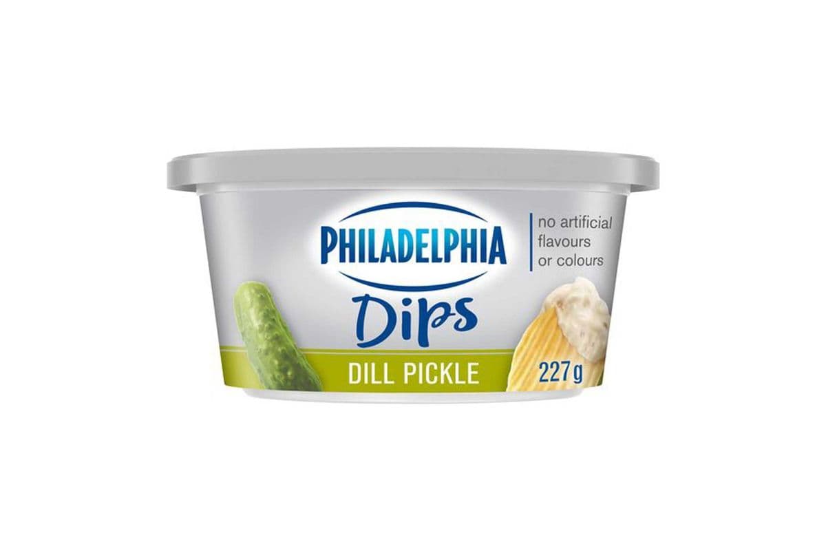 Philadelphia Dill Pickle Flavoured Cheese Dip (227g)