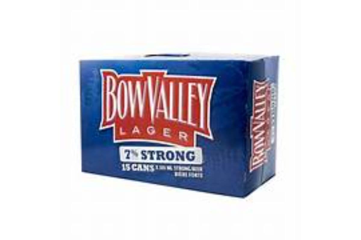 Bow Valley Strong Lager (15 x 355 ml Cans)