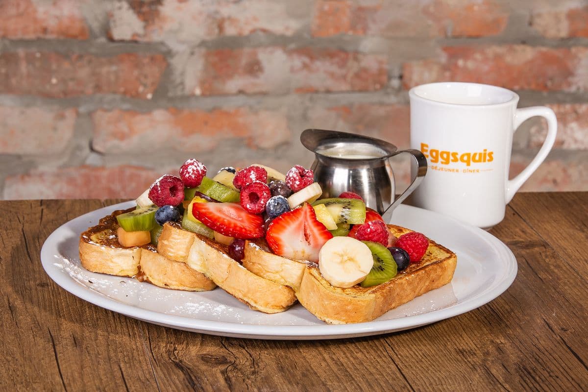 Pain doré fruits/ French Toast with mixed fruits