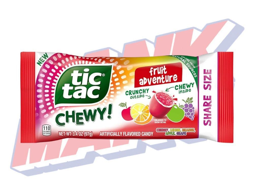 Tic Tac Chewy Fruit Adventure - 3.4oz