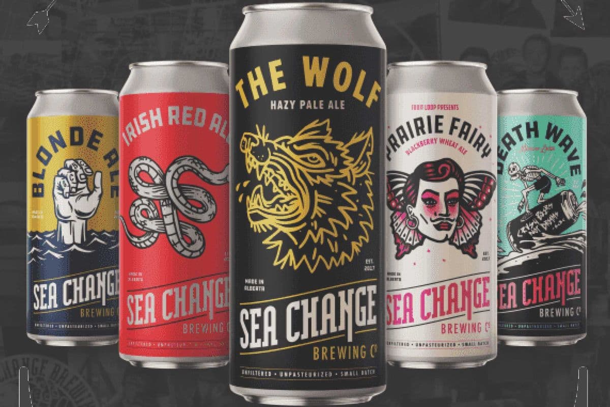 Sea Change Brewing Co. (4 TALL Cans) Local (4 x 473 mL)